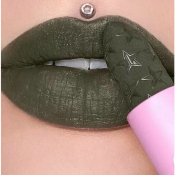 Jeffree Star Cosmetics Velvet Trap Lipstick*New in box*So Jaded*AMAZING GREEN - Picture 1 of 3